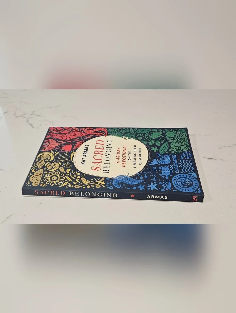 BOGO Sacred Belonging: A 40-Day Devotional Kat Armas Paperback Book